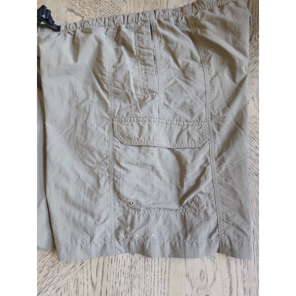 Columbia Belted Hiking Cargo Shorts Mesh Lined Men's Size Large Swim Lined - Picture 12 of 15